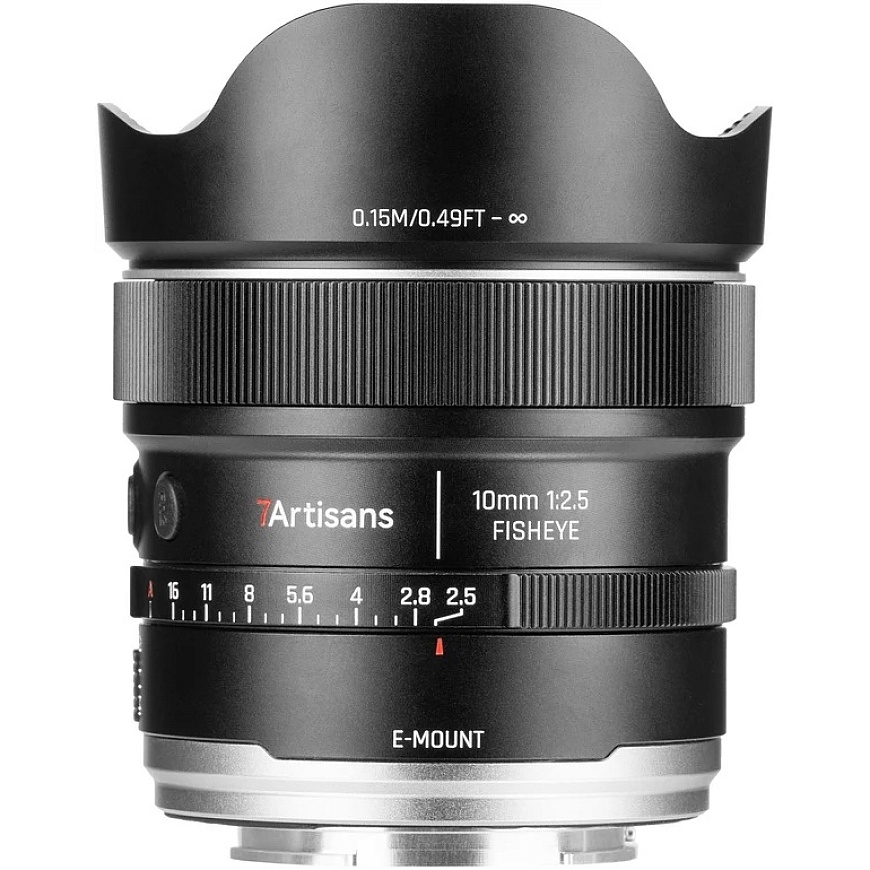 Fotoaparato objektyvas – 7Artisans AF 10 mm F2.5 Sony E MAX
