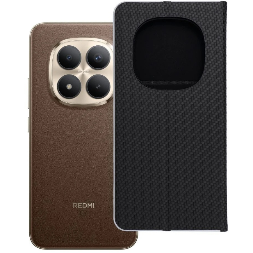 OEM kate klapiga Xiaomi Redmi NOTE 15 PRO PLUS 5G Luna Book Carbon must – 4