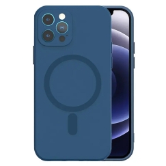 TEL PROTECT MagSilicone telefoni ümbris MagSafe toega iPhone 14 Pro tumesinine
