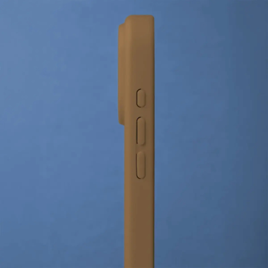 Frame Thin Mag phone case with MagSafe support for iPhone 17 brown – 5