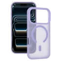 Tel Protect Mist Matte telefono dėklas su MagSafe palaikymu Samsung Galaxy S24 (S921) violetinis Tel Protect Mist Matte telefono dėklas su MagSafe palaikymu Samsung Galaxy S24 (S921) violetinis