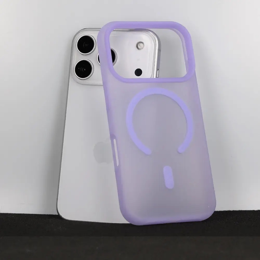 Tel Protect Mist Matte telefono dėklas su MagSafe palaikymu Samsung Galaxy S24 (S921) violetinis – 5