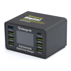 Mechanic iCharge 8C reisilaadija | 110W | PD, QC | USB-A, USB-C