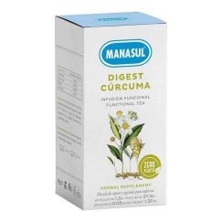 Manasul Digest ciberžolė 25 arbatos paketėliai 37,5g
