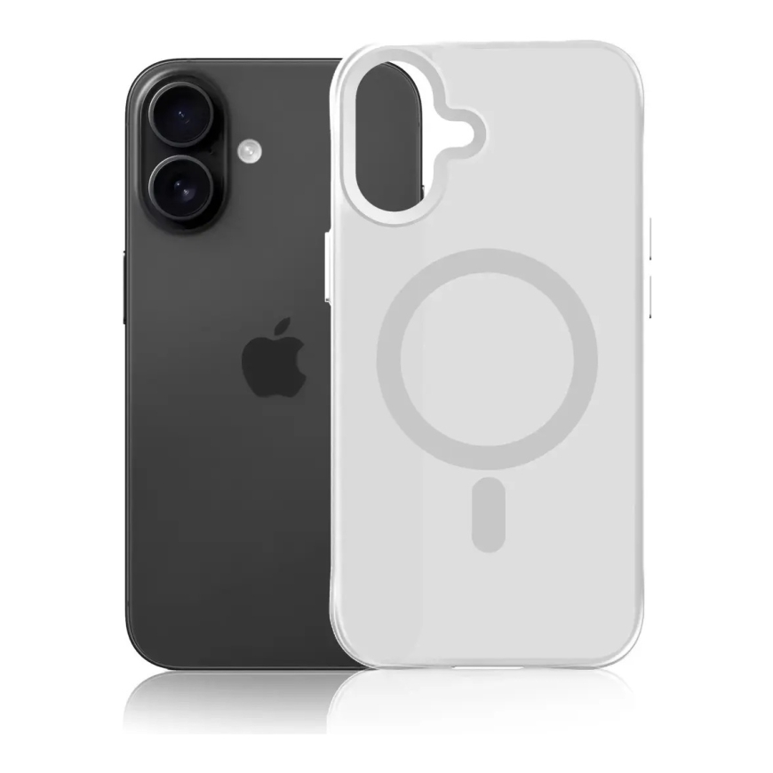 3mk Smoke MagCase maciņš ar MagSafe atbalstu telefonam iPhone 17 balts – 4