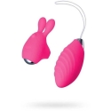 Toyfa JOS VITA finger vibrating egg and vibrating accessory, silicone, pink, 8.5 and 8 cm