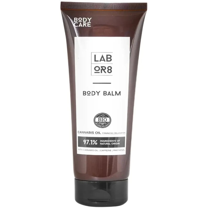 LABOR8 Konopju mitrinošs ķermeņa balzams, 250 ml – 3