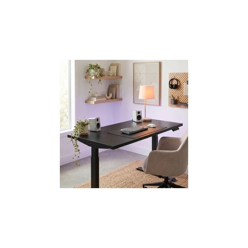Spacetronik Stalviršis 120x75x2,5 cm Juodas – 2