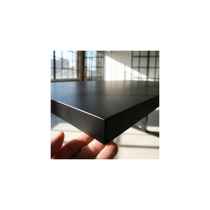 Spacetronik Galda virsma 120x75x2.5 cm Melna – 3