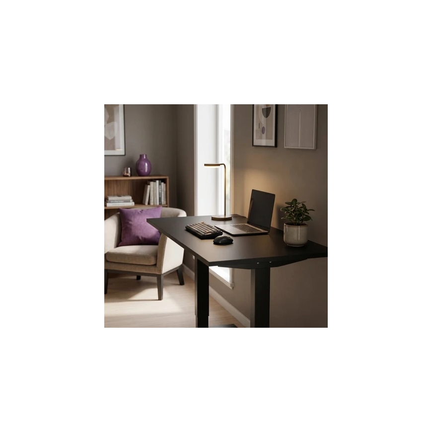Spacetronik Lauaplaat 120x75x2.5 cm Must – 4