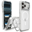 Spigen Ultra Hybrid Optik S MagSafe mac iPhone 17 Pro Max / 18 Pro Max caurspīdīgs sudrabs Spigen Ultra Hybrid Optik S MagSafe mac iPhone 17 Pro Max / 18 Pro Max caurspīdīgs sudrabs