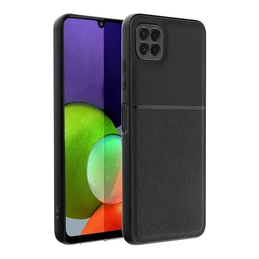 Noble-puhelintaasku Samsung Galaxy A22 5G:lle (A226) musta – 3
