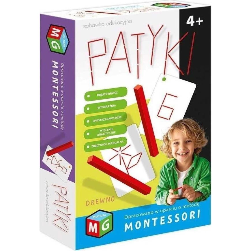 Montessori Multigra - liukuva lelusauva 05945 – 2