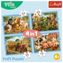 Trefl Puzle 207 gab. - Trefliku ferma Trefl Puzle 207 gab. - Trefliku ferma