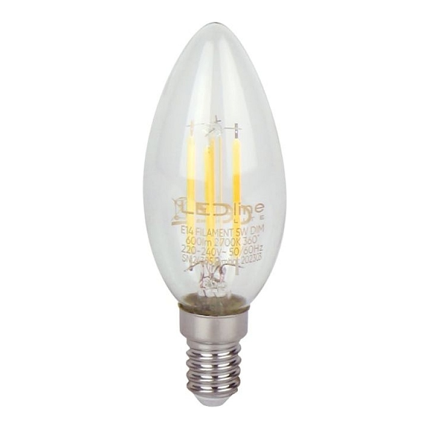 Quantec LED spuldze E14 5W 2700K
