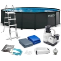 Intex 26334ND 610 x 122 cm virsmas pirts baseins komplekts 11 gab. Intex 26334ND 610 x 122 cm virsmas pirts baseins komplekts 11 gab.