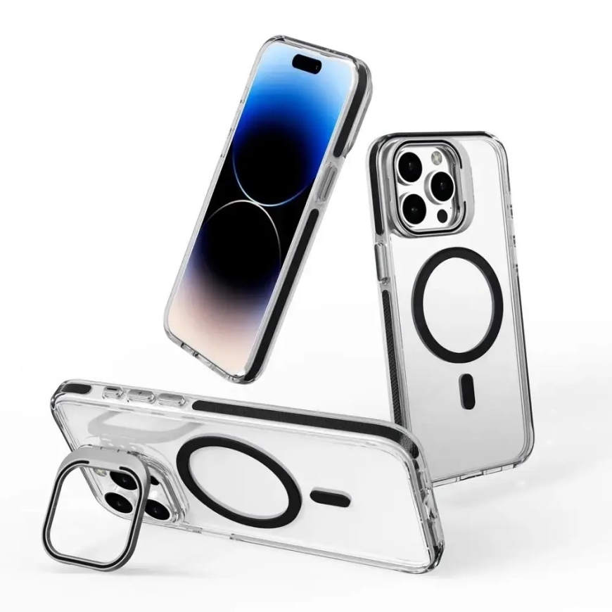 Lens Mag Cover telefono dėklas su MagSafe palaikymu iPhone 17 Pro | iPhone 18 Pro juodas (su kameros apsauga) – 3