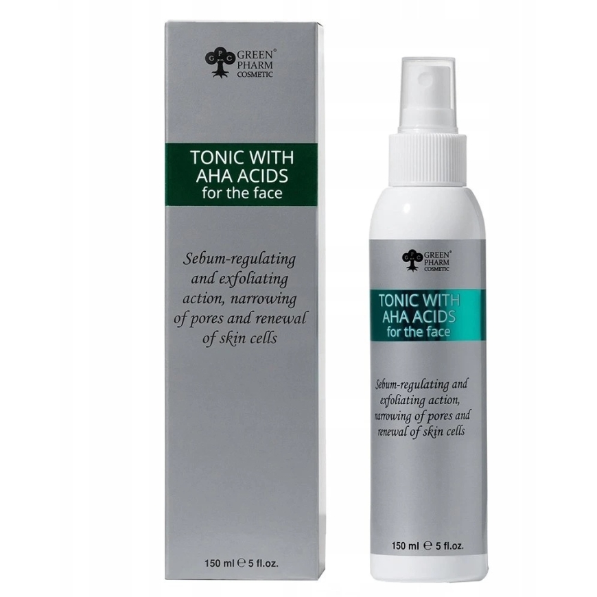 Green Pharm Cosmetic Vihreä Pharm Cosmetic Kasvotonikkeli AHA-hapoilla 150 ml – 2
