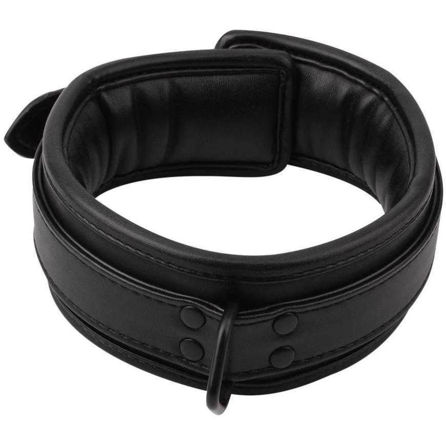 Fierce Euphoria Säädettävä Must Unisex BDSM Sidontaseksikaulus – 5