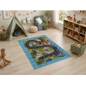 Ultra Pehme Matt 100x150 cm - Trefliki, sinine Ultra Pehme Matt 100x150 cm - Trefliki, sinine