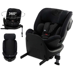 KINDERKRAFT automašīnu sēdeklis XPRIDER 2 i-Size, 40-150 cm, melns, KCXRID02BLK0000