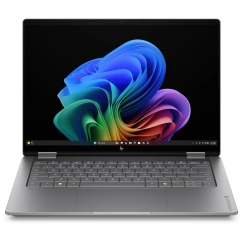 HP OmniBook X Flip 14-kb0181ng 14,0" 2.8k OLED skārienjūtīgs ekrāns, 120Hz, Intel Core Ultra 7 355 procesors, 24GB RAM, 1TB SSD,