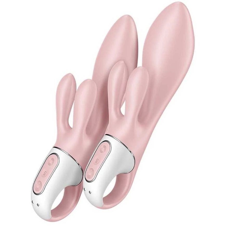 Satisfyer Air Pump Bunny 3 роза – 2