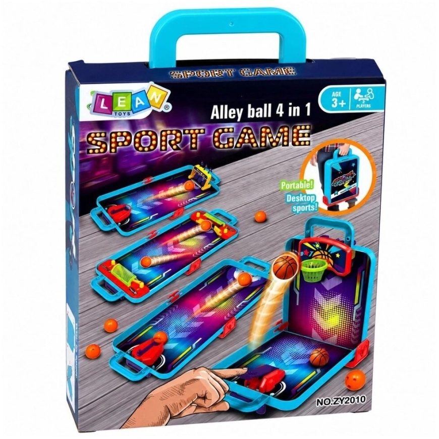 Lean Toys Игра 3 в 1, Многоцветная, 27 × 19,5 × 5 см – 3