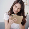 SMART CASE knyginio tipo telefono dėklas Samsung Galaxy A34 auksinis SMART CASE knyginio tipo telefono dėklas Samsung Galaxy A34 auksinis