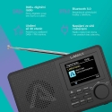 LAMAX RadioVox1 DAB - Nešiojamasis DAB+ radijas su FM imtuvu ir „Bluetooth“