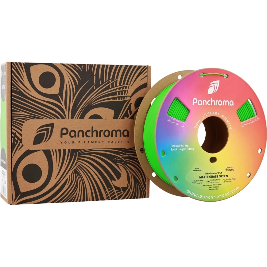 Polymaker Panchroma PLA Matte Plastic 1kg 1.75mm - Grass Green – 3