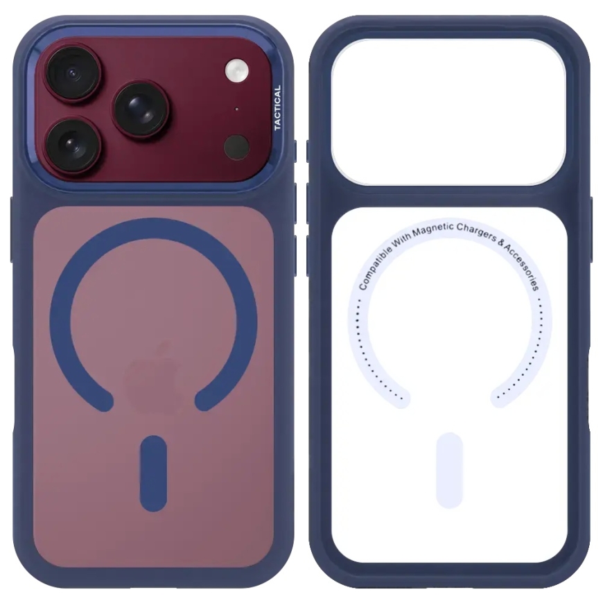 Tactical MagForce Hyperstealth 3.0 phone case with MagSafe support for iPhone 17 Pro | iPhone 18 Pro blue – 4
