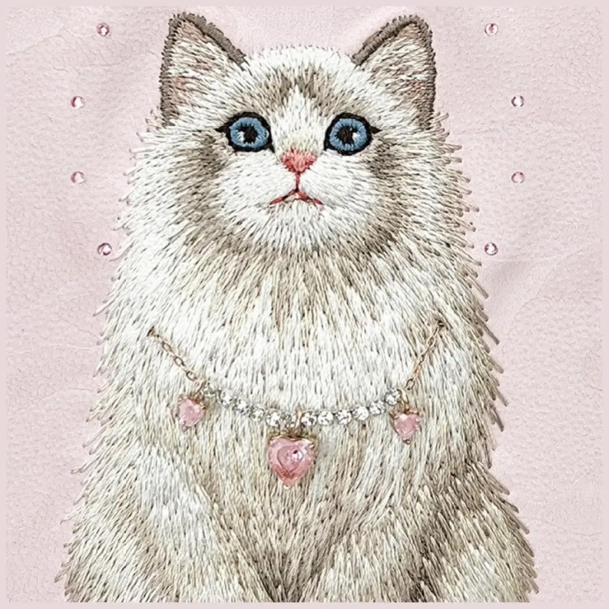 Чехол NIMMY LUCKY FASHION CAT совместим с MagSafe для IPHONE 18 Pro/17 Pro розовый – 4