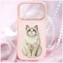 Чехол NIMMY LUCKY FASHION CAT совместим с MagSafe для IPHONE 18 Pro/17 Pro розовый
