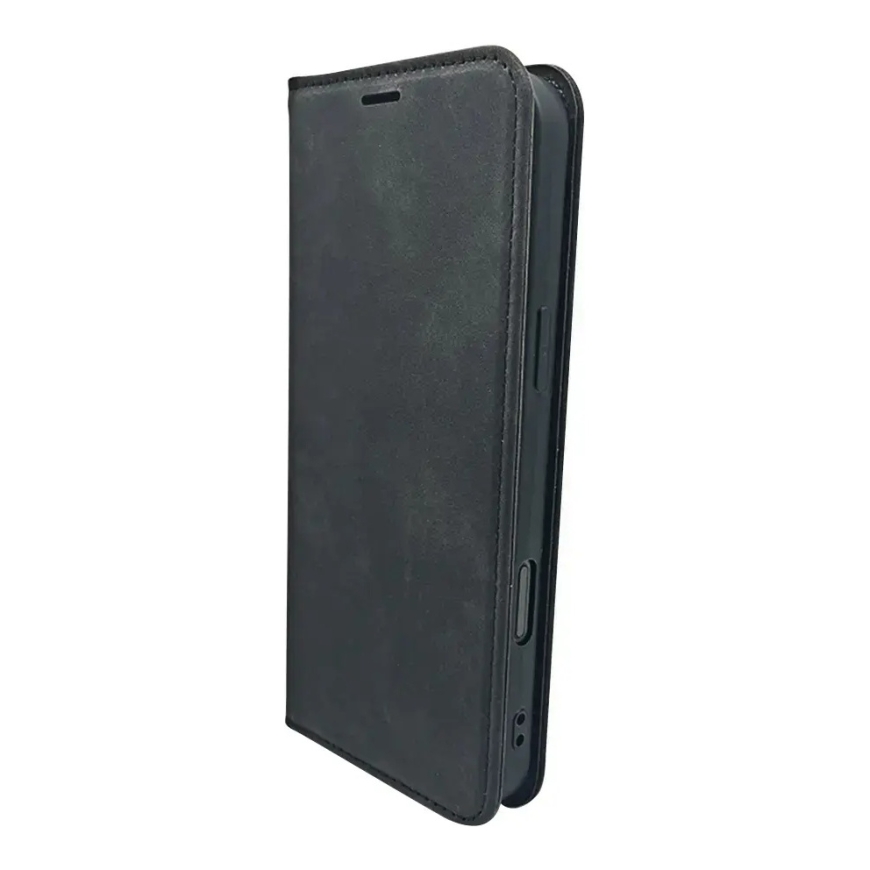 Smart Suede book type phone case for iPhone 12 | iPhone 12 Pro black – 2