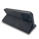 Smart Suede book type phone case for iPhone 12 | iPhone 12 Pro black Smart Suede book type phone case for iPhone 12 | iPhone 12 Pro black
