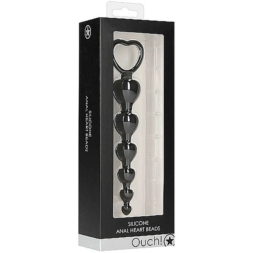 Ouch By Shots Ach! Butt beads with holder 18.5 cm – 4