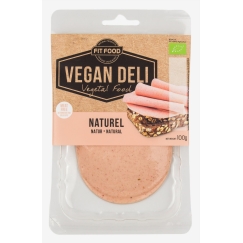 Organic, vegan product VEGAN DELI Natural, sliced, LT-EKO-001, 100g