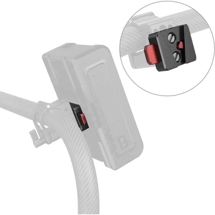 SmallRig 6021 quick release V-Lock mounting plate set – 2