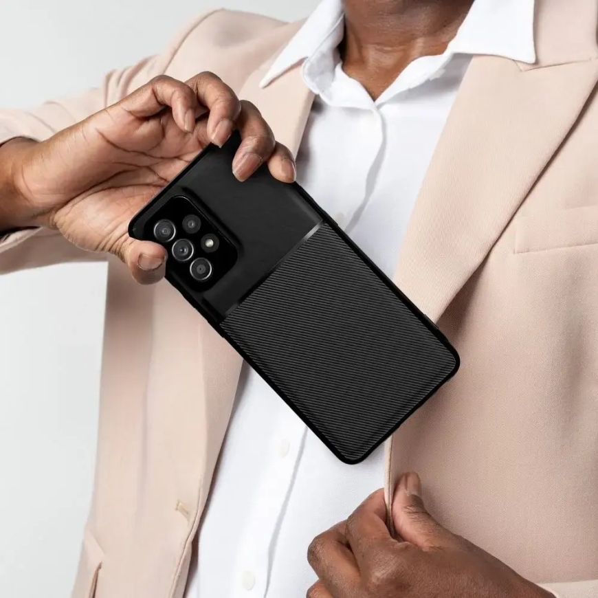 NOBLE maciņš telefonam Samsung Galaxy A32 5G melns – 5