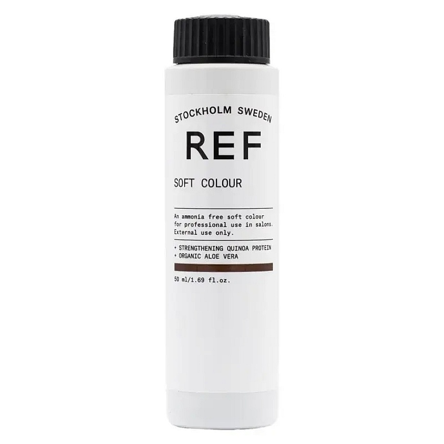 Ref Stockholm, Soft Colour, Vegan, Demi-pastovus plaukų dažai, 7.43 Auksinis vario šviesus, 50 ml