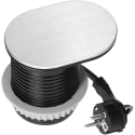 Plastrol Baldinis розетка Настенная, 1 штепсельное соединение, 1 USB-A соединение, schuko Plastrol Baldinis розетка Настенная, 1 штепсельное соединение, 1 USB-A соединение, schuko