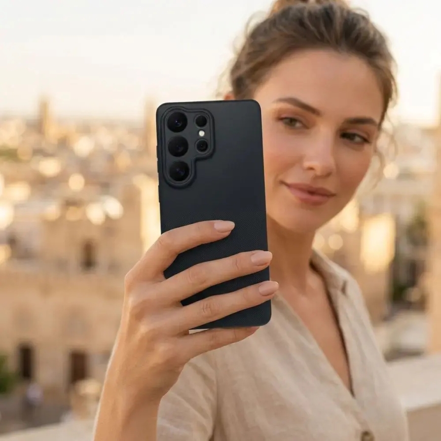 Easy Dual maciņš telefonam Samsung Galaxy A36 5G (A366) melns – 5