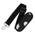 Wonder Briefcase Laptop 13-14 inches black daisies Wonder Briefcase Laptop 13-14 inches black daisies