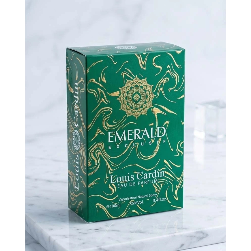 Louis Cardin Emerald Exclusif EDP kvepalai unisex, 100 ml – 3