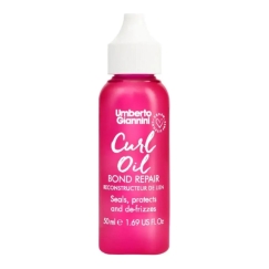 Umberto Giannini, Curl Oil Bond Repair, silikonivaba, juukseõli ravi, lokkide kontroll ja niisutamine, 50 ml