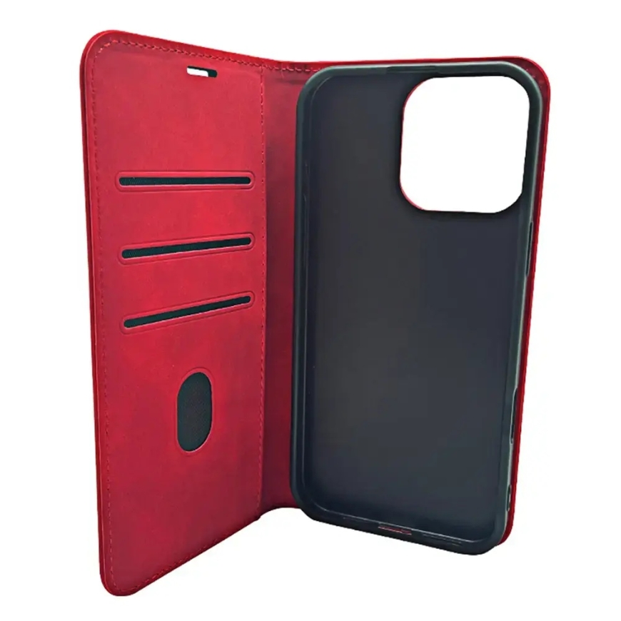 Nutika suede ümbris Samsung Galaxy S25 punane – 4