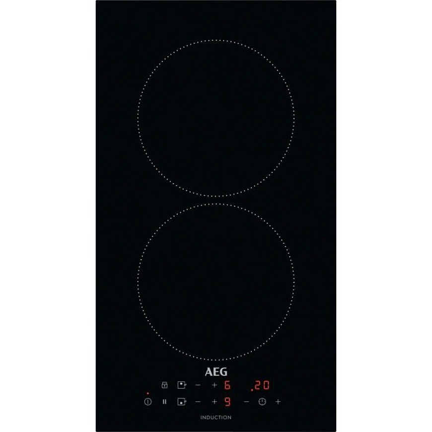 AEG iebūvējama indukcijas plīts virsma 29 cm melna IKB32300CB