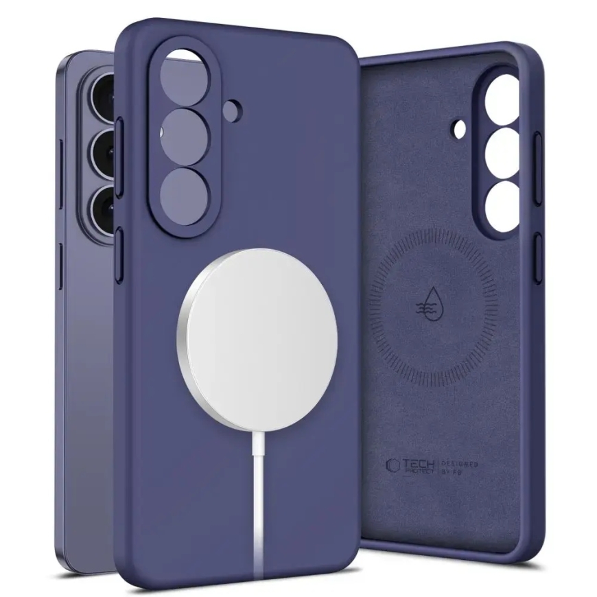 Tech-Protect Silicone telefoni ümbris MagSafe toega Samsung Galaxy S26 (S942) lilla