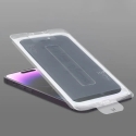 Stiklas su pilnu klijams privatumo dėžutė IPHONE 16 PRO/17 BLACK Stiklas su pilnu klijams privatumo dėžutė IPHONE 16 PRO/17 BLACK